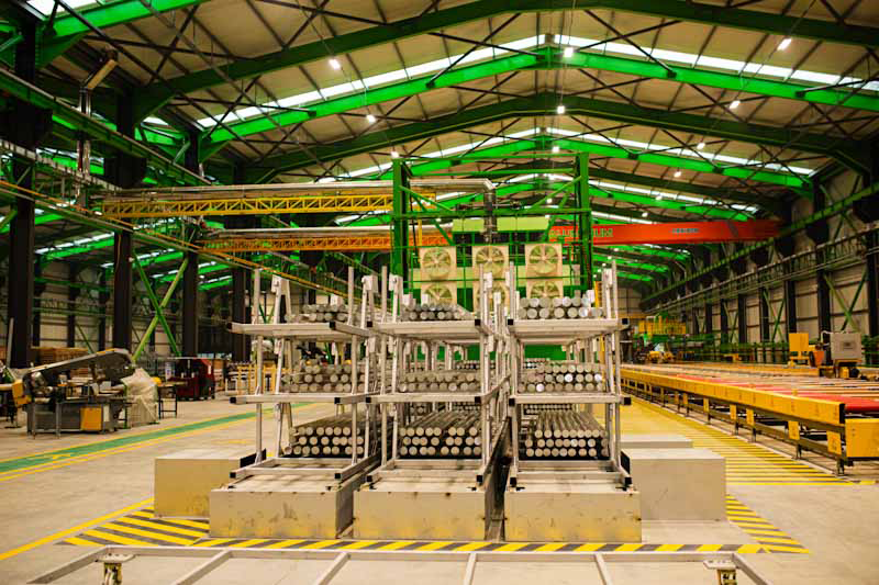 Greenal Aluminium kaynak verimli üretim